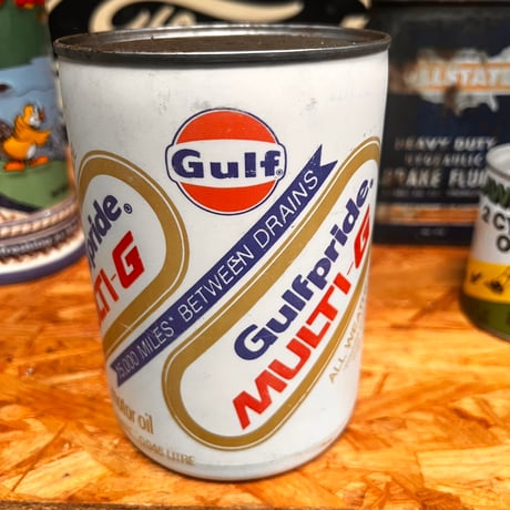Vintage Gulf OIL Can 11-161-6