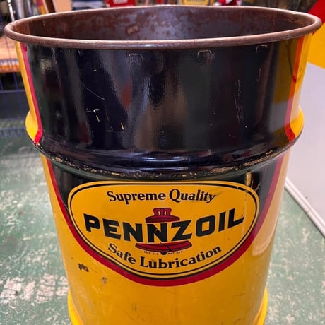PENNZOIL ペンズオイル 　ヴィンテージ　ドラム缶　(13)300