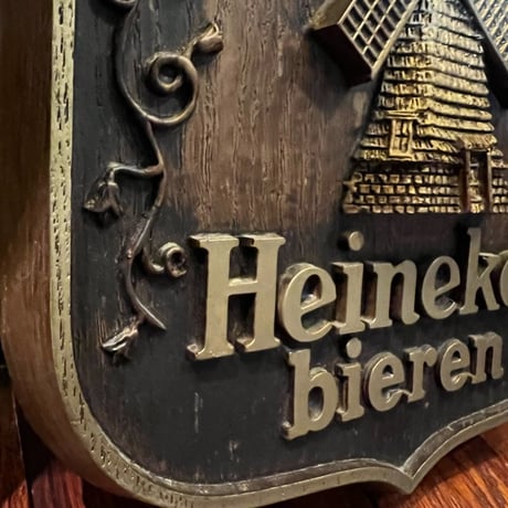 Vintage Heineken bieren Beer プラスチック看板 17-339