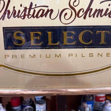 Vintage Christian Schmidt SELECT PREMIUM PILSNER ライト 20-119
