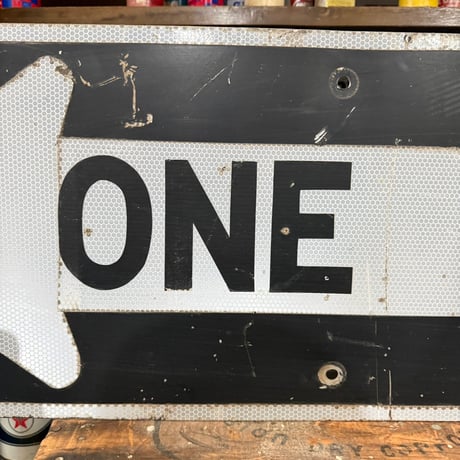 Vintage ONEWAY ロードサイン 21-213-3