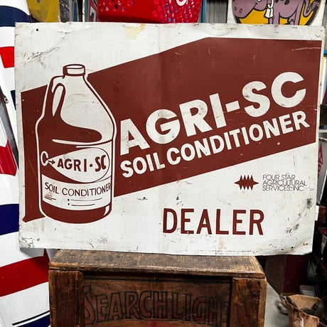 Vintage AGRICO 両面 SIGN (肥料広告) 14-278