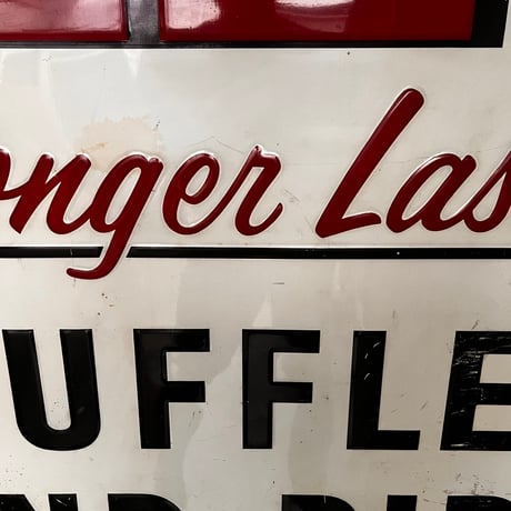 Vintage AP MUFFLERS 特大看板 20-196