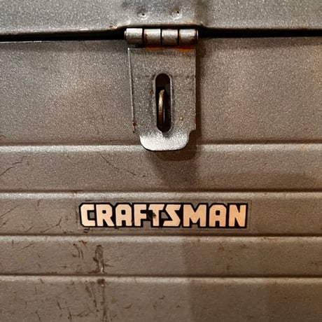 Vintage CRAFTSMAN toolbox 19-303-8