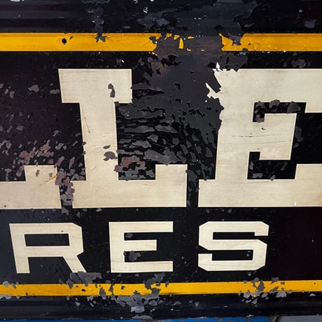 Vintage MILLER TIRES 看板　1940’ｓ
