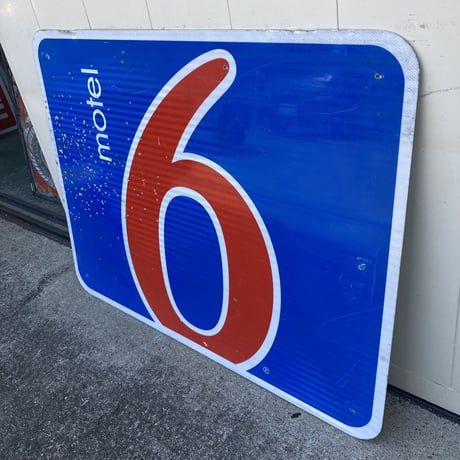 motel6 × P.TERRY′S　ヴィンテージ　両面看板　14-388-4