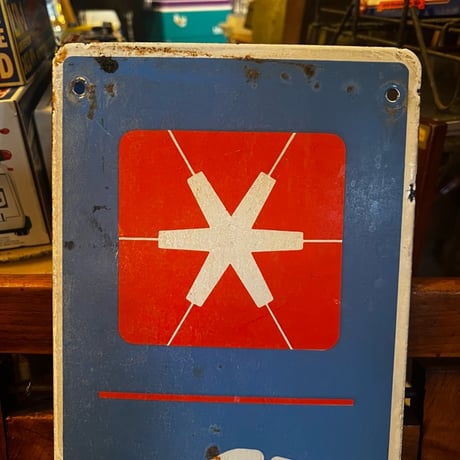 Vintage PAY PHONE SIGN 琺瑯製 17-317