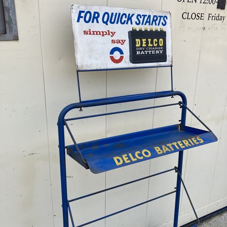 DELCO　ヴィンテージ　ディスプレイラック　11-202