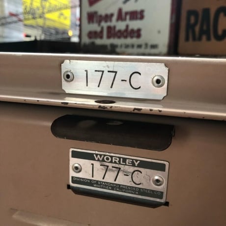 [03] WORLEY社 ヴィンテージ ス チールバスケットロッカー
