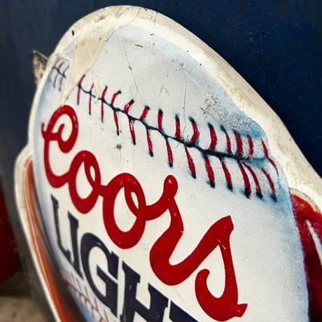 Vintage COORS LIGHT BEER SIGN 17-301-2