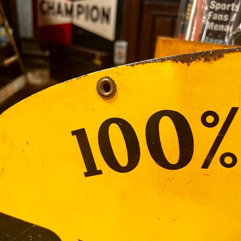 Vintage PENNZOIL 両面 Sign 20-294 | BigBear Onlin
