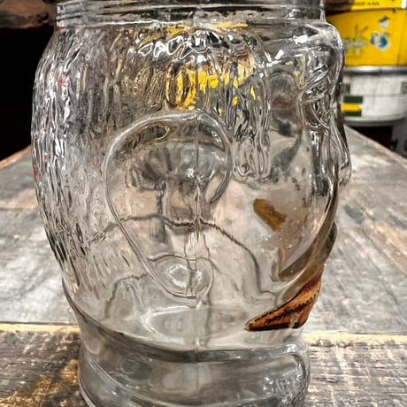 Vintage Glass Coin Bank 18-143