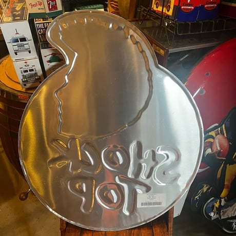Vintage SHOCK TOP BEER ブリキ エンボス 看板 17-301-1