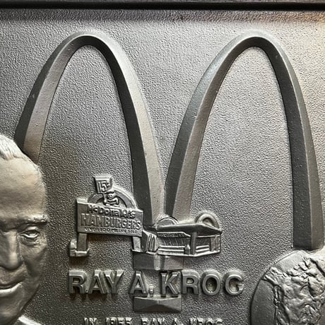 【希少‼】Vintage McDonald's RAY A. KLOC プレート 19-108-138