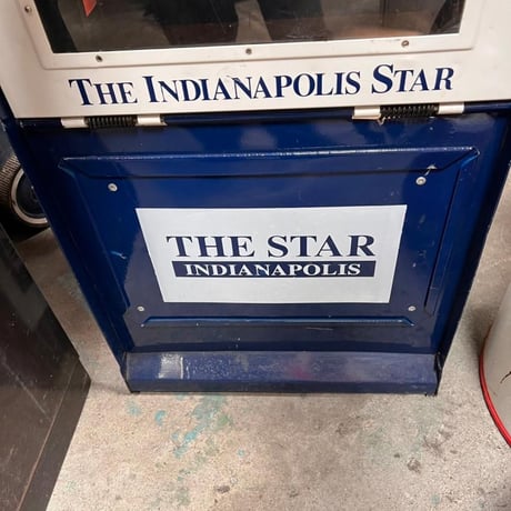 THE　INDIANAPOLIS　STAR　ヴィンテージ　ベンディングマシン　13-25