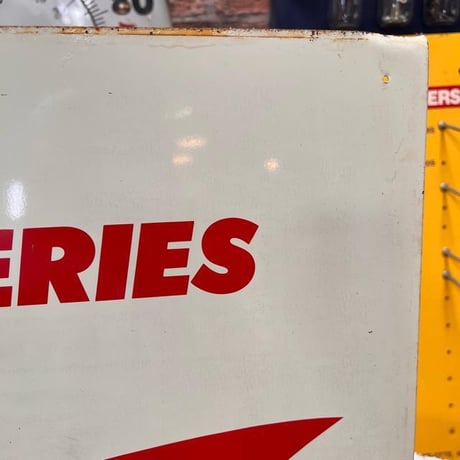 AC Delco BATTERIES ヴィンテージ看板 (14)439-1