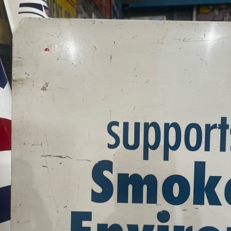 Vintage SMOKE-FREE SIGN 18-244-11