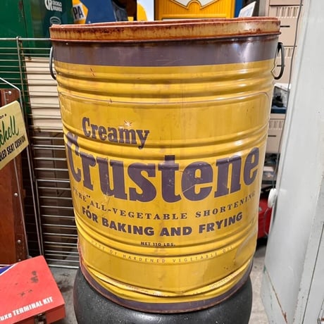 ヴィンテージ CREAMY CRUSTENE 缶 11-13