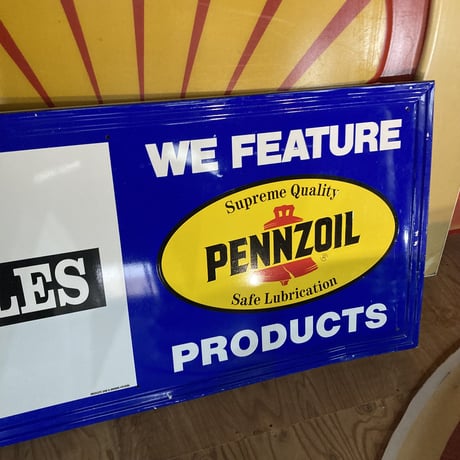 PENNZOIL　ヴィンテージ　大型看板　16-283