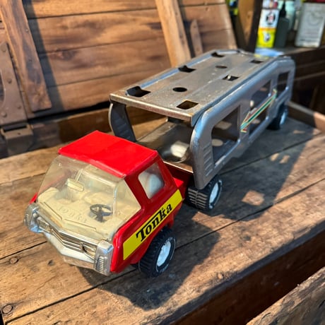 Vintage Tonka カーキャリアトラック ミニカー 21-200