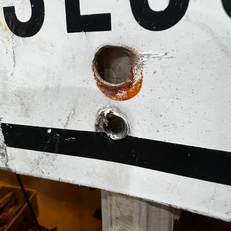Vintage ROAD SIGN 19-108-36