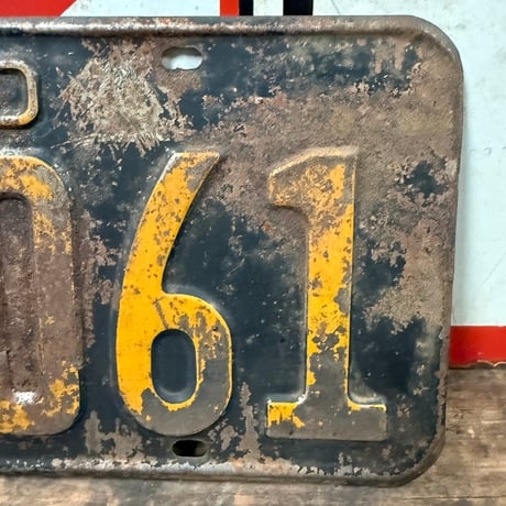 【希少!!】Vintage License Plate ニューヨーク州　18-144-4