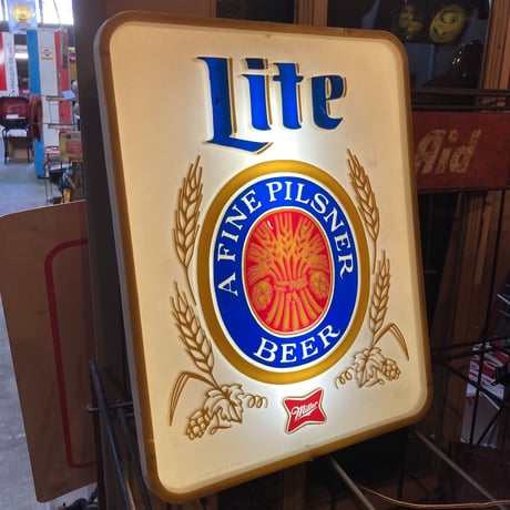 Miller lite　ヴィンテージ　ウォールライト　15-210