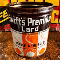 Vintage　Swift’s　Premium　Lard　can19-236