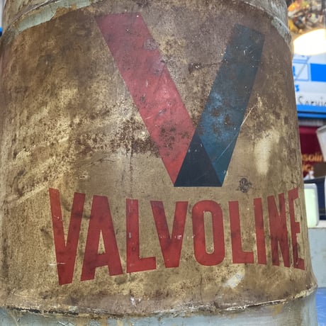 VALVOLINE　バルボリン　ヴィンテージ　オイル缶　14-5-2