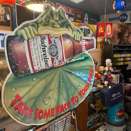 Budweiser　バドワイザー　ヴィンテージ　サイン　看板　(13)359