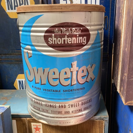 Sweetex　ヴィンテージ　ショートニング缶　10-121