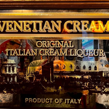 Vintage パブミラー VENETIAN CREAM 18-283