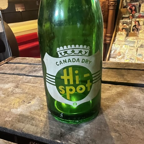 Hi-spot　ヴィンテージ　ガラスボトル　16-479