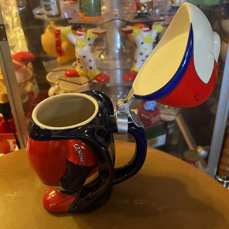 ヴィンテージ　Budweiser　BUD MAN Beer mug　16-99