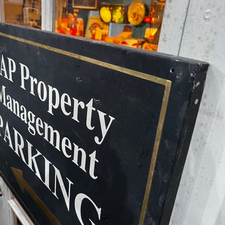 Vintage Parking Sign 19-108-9