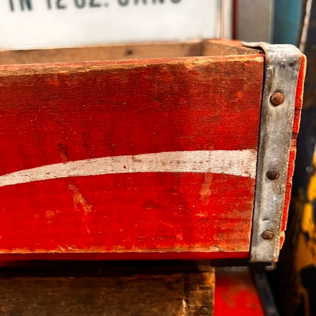 Vintage Coca-cola Wood Crate 18-38-4