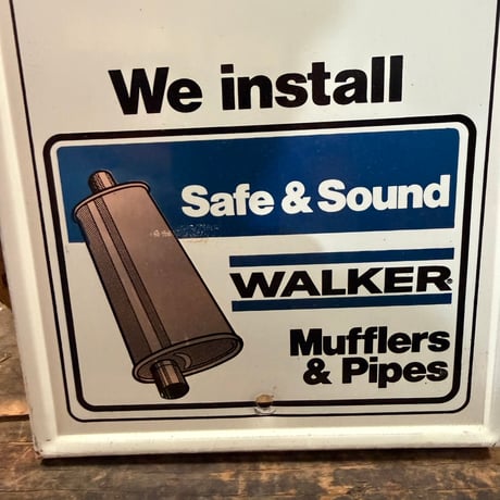 Vintage WALKER Mufflers & Pipes 温度計 20-212