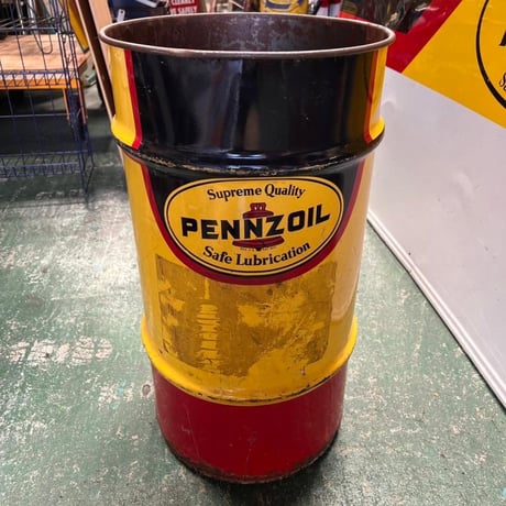 PENNZOIL ペンズオイル 　ヴィンテージ　ドラム缶　(13)300