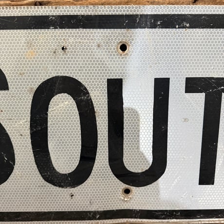 Vintage SOUTH ロードサイン 18-81-29