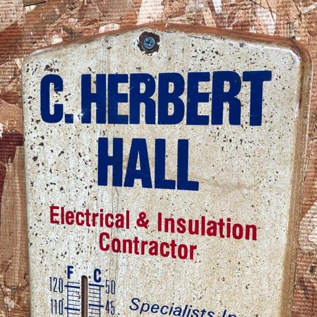 C.HERBERT HALL ヴィンテージ 温度計
