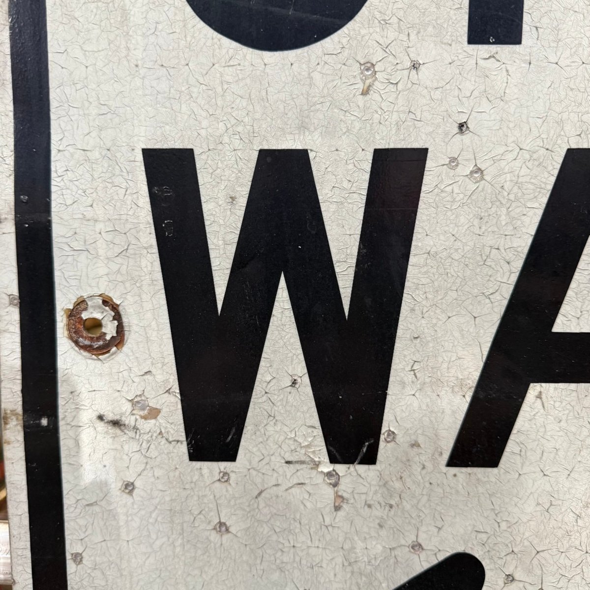 ワンウェイ　ロードサイン Vintage ONEWAYロードサイン 20-155-19 | BigBear Online