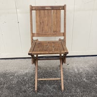 ヴィンテージ　木製　フォールディングチェア　15-302-3