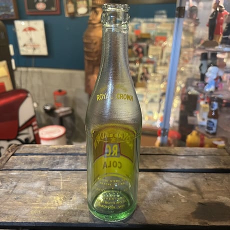 ROYAL CROWN COLA　ヴィンテージ　ガラスボトル　16-481