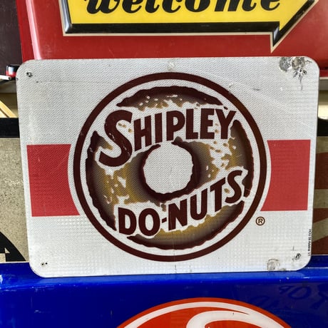 SHIPLEY DONUTS × LIN′S　ヴィンテージ　両面サイン　14-389-17
