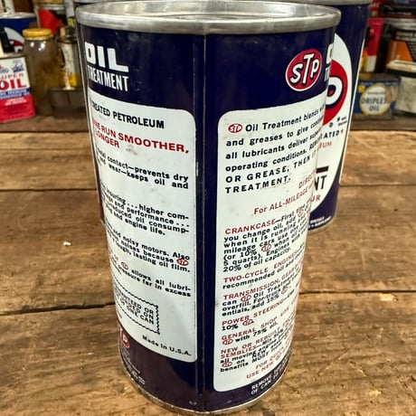 Vintage STP OIL CAN (中身入り) 3缶SET 17-77-10.12.13