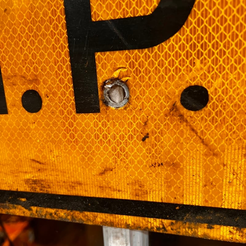 45M.P.H ヴィンテージ ロードサイン 道路標識 18-81-15 | BigBear O