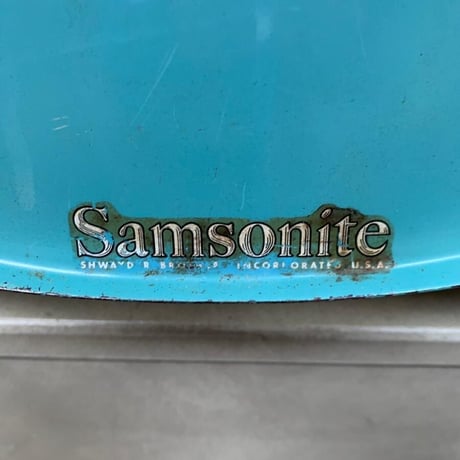 Samsonite　ヴィンテージ　折りたたみテーブル＆チェア　セット