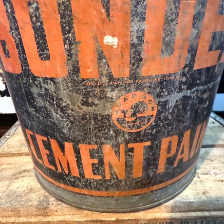 Vintage BOND EX Cement Paint ペール缶 21-284-1