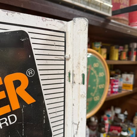 Vintage DISCOVER / MasterCard / VISA  クレジットカード 両面サイン 16-264-2