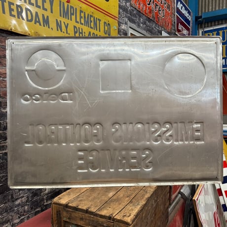 Vintage AC Delco BATTERIES 看板 20-245-2